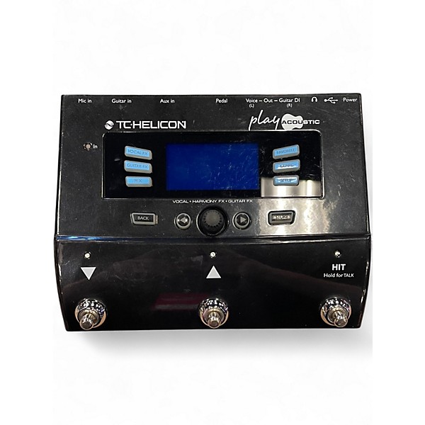 Used TC Helicon PLAY ACOUSTIC Effect Processor