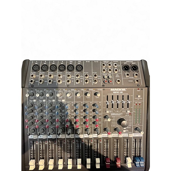 Used Mackie DFX 12 Powered Mixer