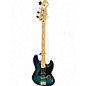 Used Fender Jazz Bass Blue Burst Electric Bass Guitar thumbnail