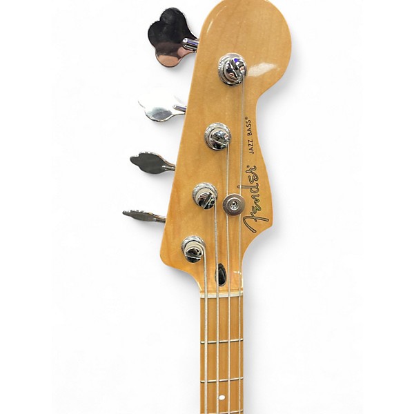 Used Fender Jazz Bass Blue Burst Electric Bass Guitar