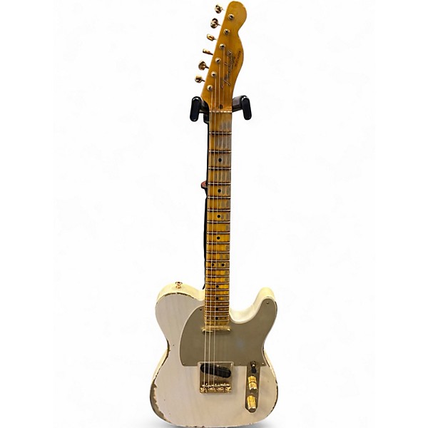 Used Fender Limited Edition Golden'50s 1951 Heavy Relic Dirty White Blonde Solid Body Electric Guitar