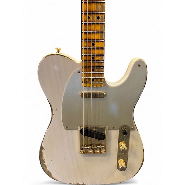 Used Fender Limited Edition Golden'50s 1951 Heavy Relic Dirty White Blonde Solid Body Electric Guitar