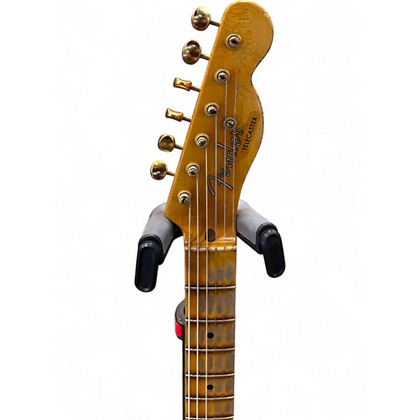 Used Fender Limited Edition Golden'50s 1951 Heavy Relic Dirty White Blonde Solid Body Electric Guitar