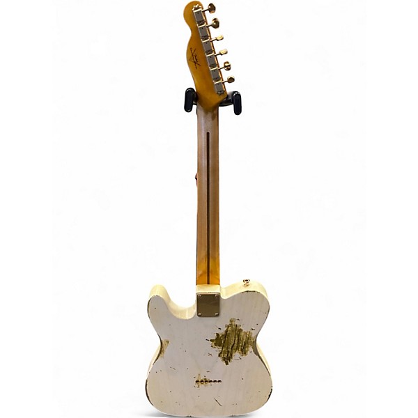 Used Fender Limited Edition Golden'50s 1951 Heavy Relic Dirty White Blonde Solid Body Electric Guitar