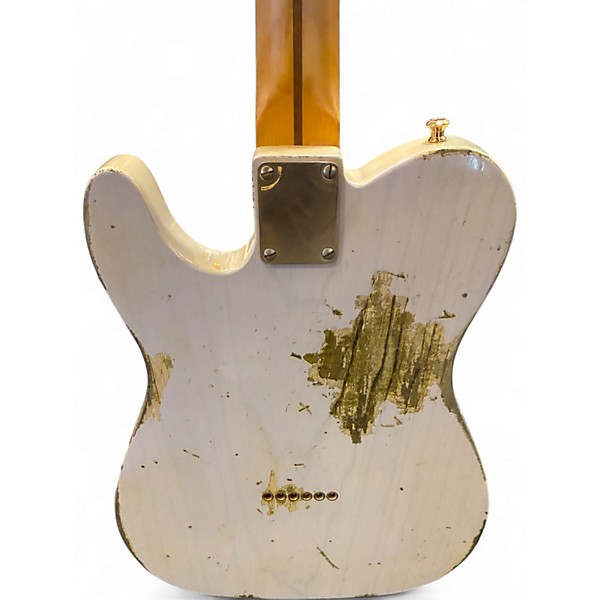 Used Fender Limited Edition Golden'50s 1951 Heavy Relic Dirty White Blonde Solid Body Electric Guitar