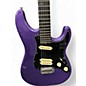 Used Schecter Guitar Research MV6 Purple Solid Body Electric Guitar