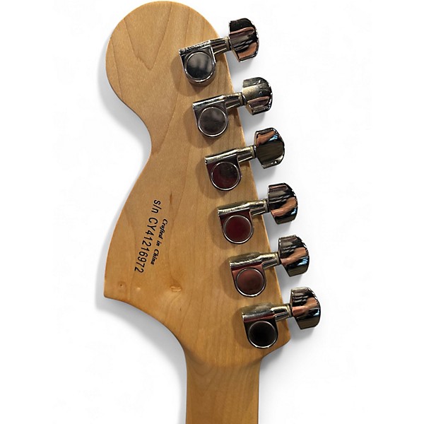 Used Squier Standard Stratocaster Candy Apple Red Solid Body Electric Guitar