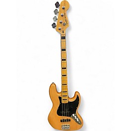 Used Squier Classic Vibe 70s Jazz Bass Natural Electric Bass Guitar