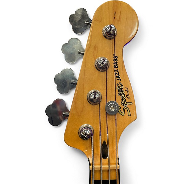 Used Squier Classic Vibe 70s Jazz Bass Natural Electric Bass Guitar