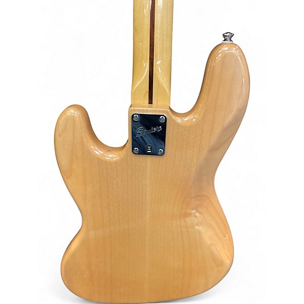 Used Squier Classic Vibe 70s Jazz Bass Natural Electric Bass Guitar