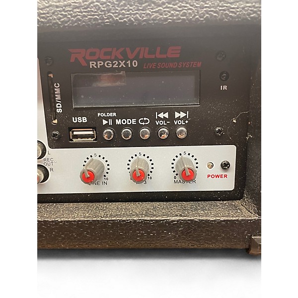 Used Rockville RPG2X10 V2 BX2 Powered Mixer