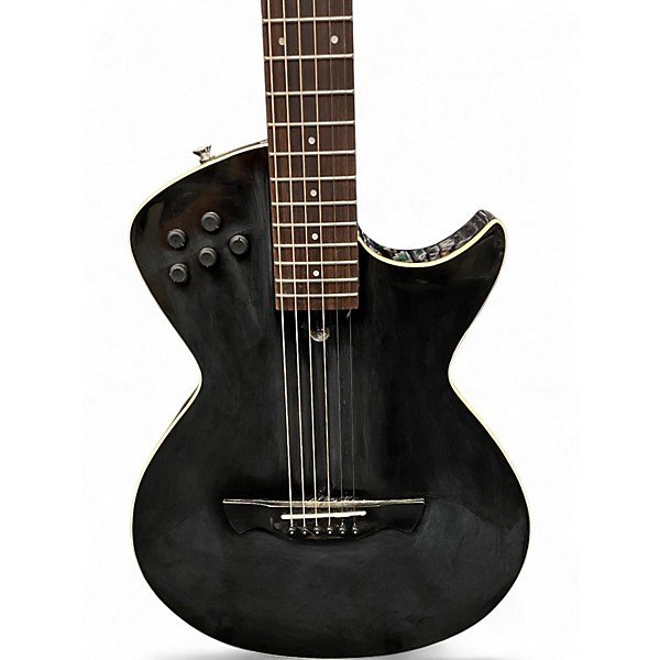 Used Tagima Modena Black Acoustic Electric Guitar