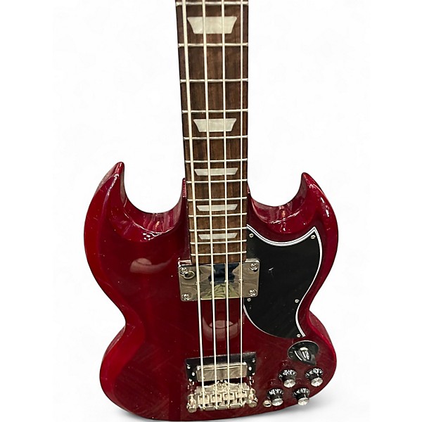 Used Epiphone EB-3 Red Electric Bass Guitar