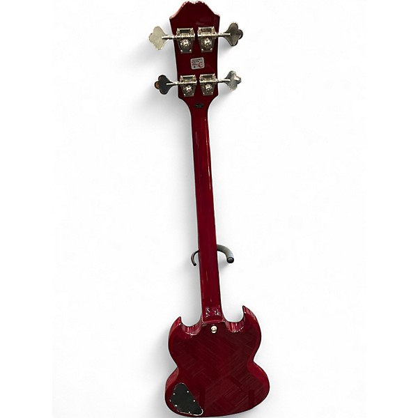 Used Epiphone EB-3 Red Electric Bass Guitar