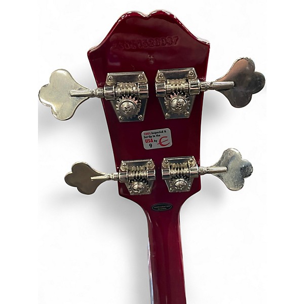 Used Epiphone EB-3 Red Electric Bass Guitar