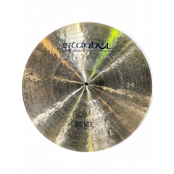 Used Istanbul Mehmet 24in Big Ride Jazz Cymbal