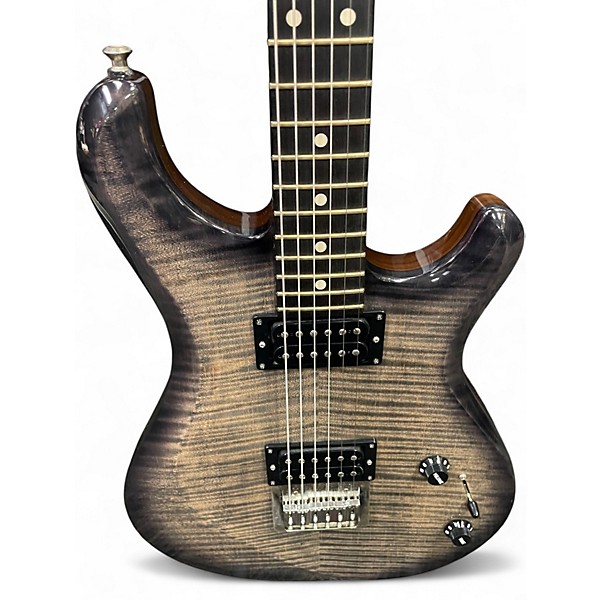 Used Knaggs SEVERN XB Trans Black Solid Body Electric Guitar