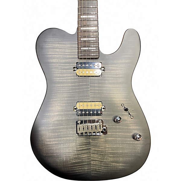 Used Sire Larry Carlton T7 FM New Gen Transparent Black Solid Body Electric Guitar