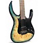 Used Mooer GTRS M810 Green Burst Solid Body Electric Guitar
