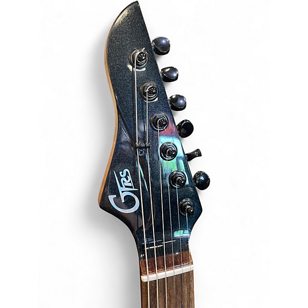 Used Mooer GTRS M810 Green Burst Solid Body Electric Guitar