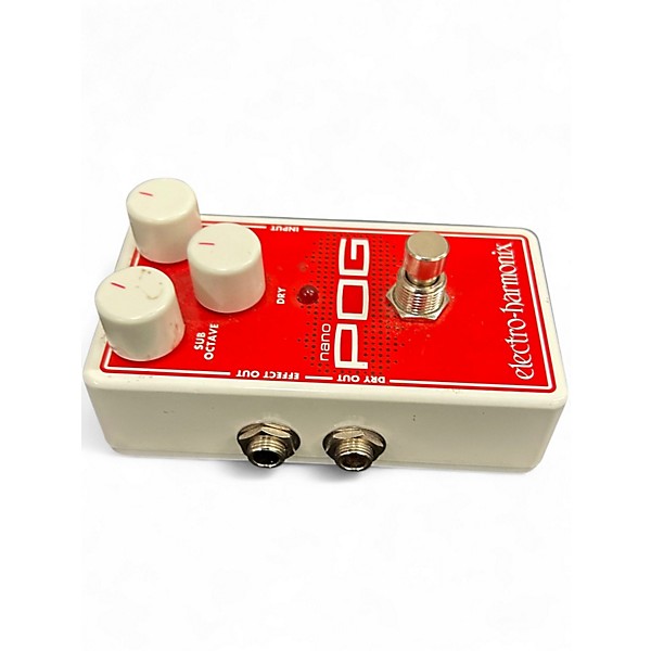 Used Electro-Harmonix Nano POG Polyphonic Octave Generator Effect Pedal