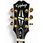 Used Epiphone Les Paul Custom Cream Solid Body Electric Guitar