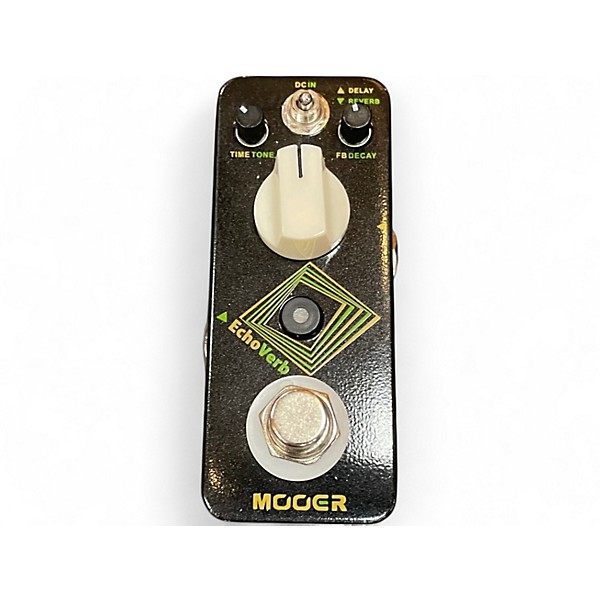 Used Mooer ECHO VERB Effect Pedal