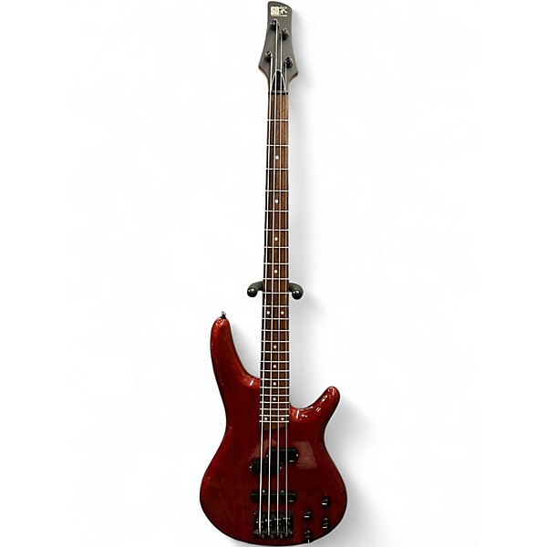 Used Ibanez SR690 Walnut Red Electric Bass Guitar