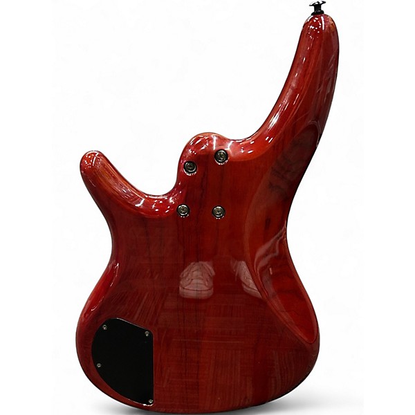 Used Ibanez SR690 Walnut Red Electric Bass Guitar