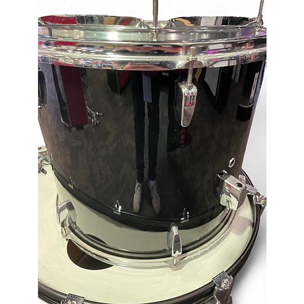 Used Pearl 5 Piece Roadshow Black Drum Kit