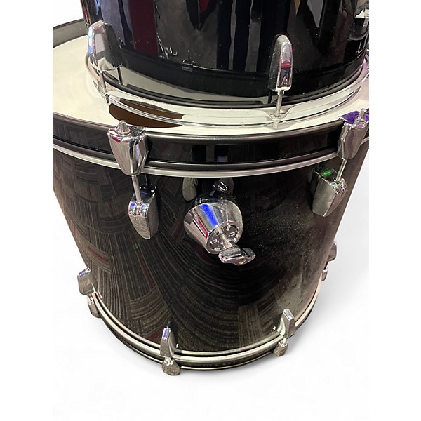 Used Pearl 5 Piece Roadshow Black Drum Kit