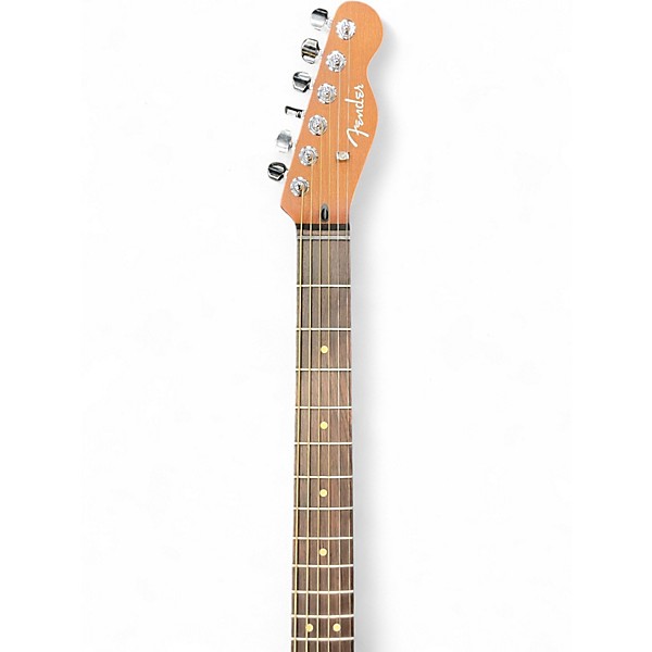 Used Fender Acoustasonic Telecaster Black Acoustic Electric Guitar