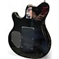 Used Sterling by Music Man Sub AX3 Axis Trans Blue Solid Body Electric Guitar