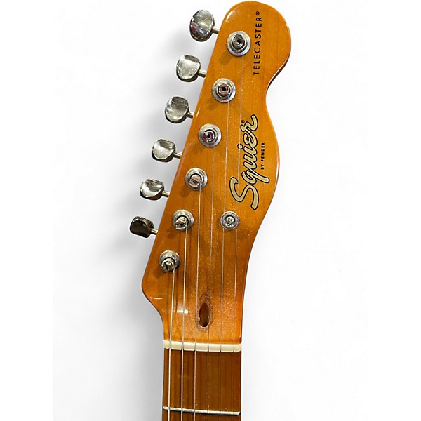 Used Squier Classic Vibe 1950S Telecaster White Blonde Solid Body Electric Guitar