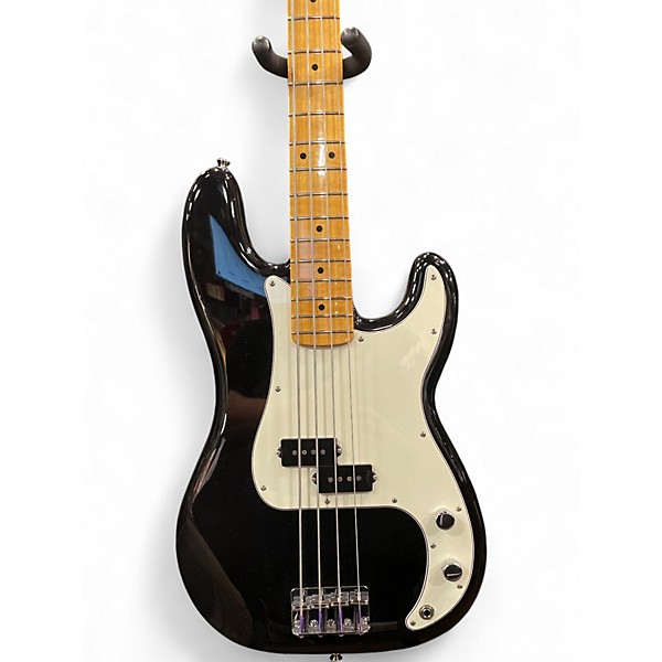 Used Fender Player II P Bass Black Electric Bass Guitar