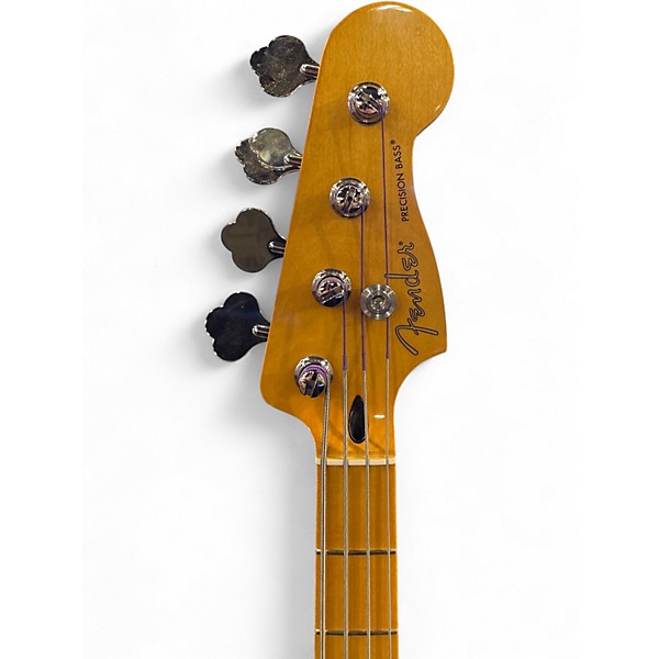 Used Fender Player II P Bass Black Electric Bass Guitar