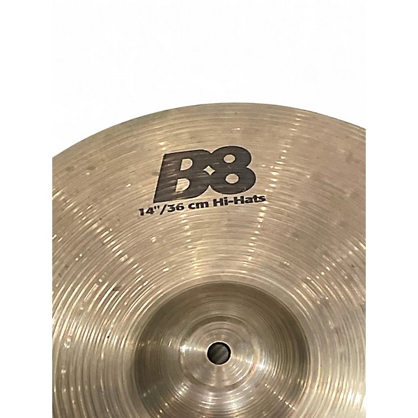 Used SABIAN 14in B8 Hi Hat Pair Cymbal