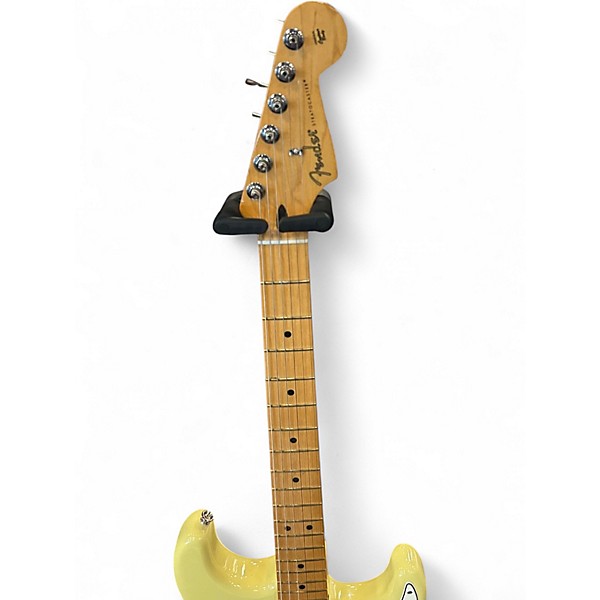 Used Fender player ii stratocaster yellow Solid Body Electric Guitar