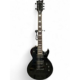 Used 2002 ESP LTD EC300 Black Solid Body Electric Guitar