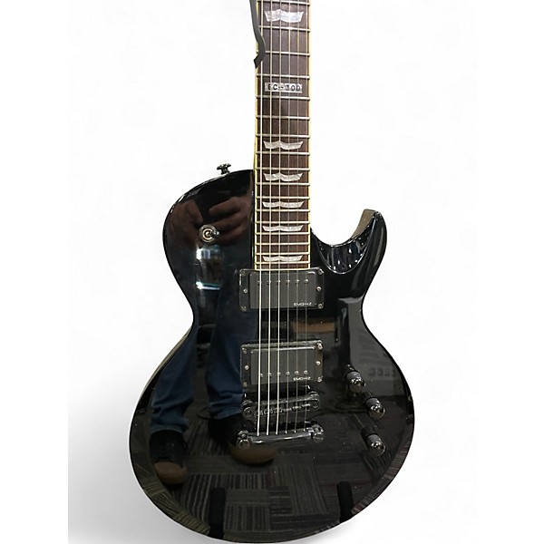 Used 2002 ESP LTD EC300 Black Solid Body Electric Guitar