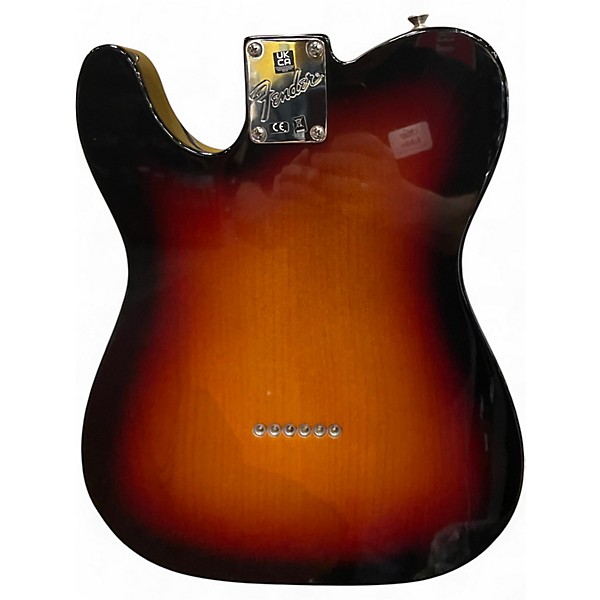 Used Fender American Performer Telecaster Hum 3 Tone Sunburst Solid Body Electric Guitar