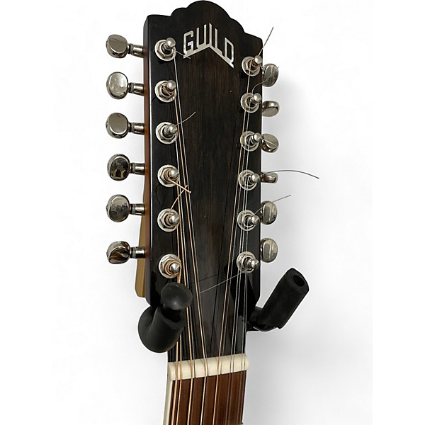 Used Guild F2512CE DELUXE 2 Color Sunburst 12 String Acoustic Electric Guitar