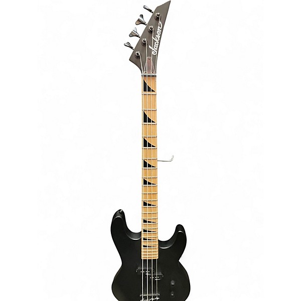 Used Jackson jazz bass Black Electric Bass Guitar