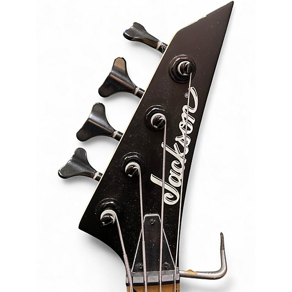 Used Jackson jazz bass Black Electric Bass Guitar