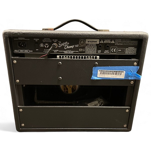 Used Fender Super Champ X2 15W 1x10 Tube Guitar Combo Amp