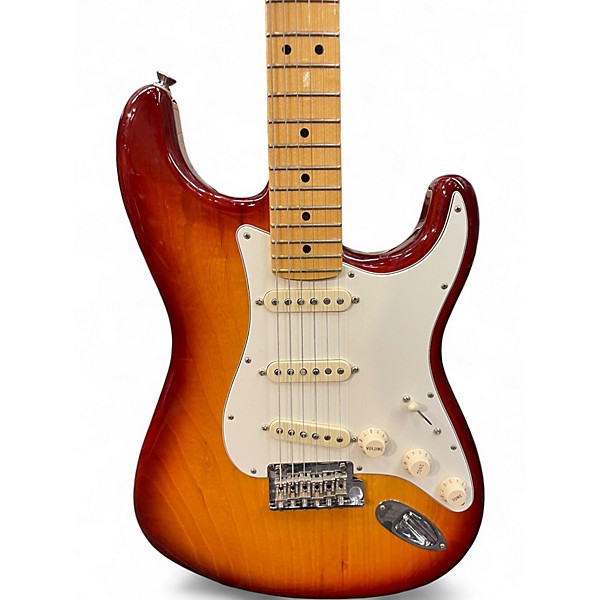 Used Fender American Standard Stratocaster Sienna Sunburst Solid Body Electric Guitar