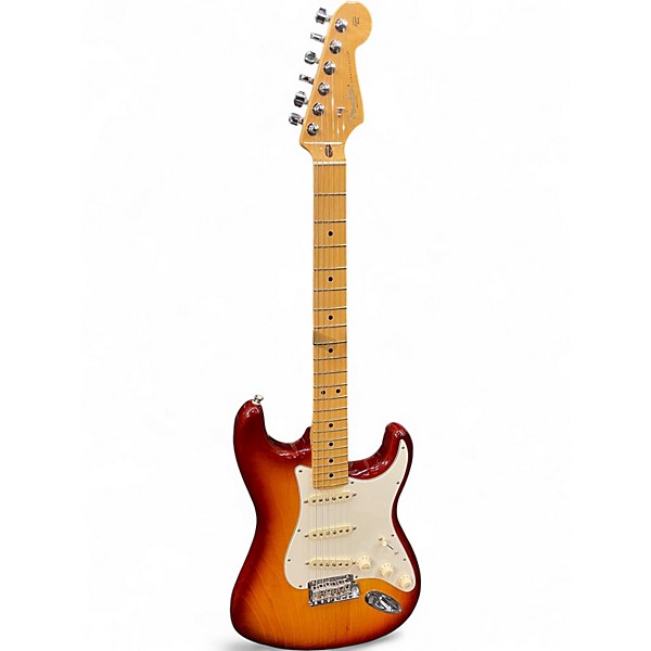 Used Fender American Standard Stratocaster Sienna Sunburst Solid Body Electric Guitar