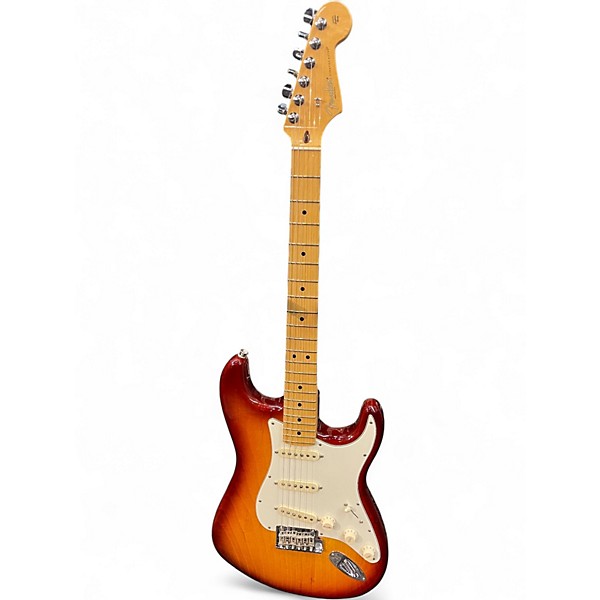 Used Fender American Standard Stratocaster Sienna Sunburst Solid Body Electric Guitar