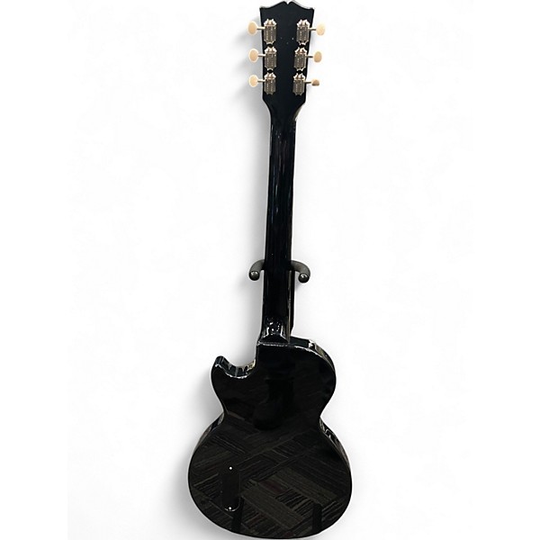 Used Gibson Les Paul Jr Black Solid Body Electric Guitar
