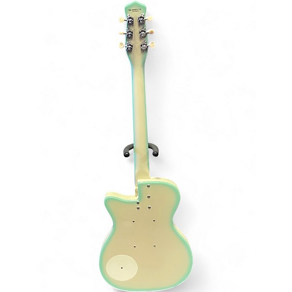 Used Danelectro U2 56 Cream Solid Body Electric Guitar